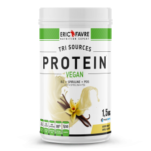 Eric favre Protéines vegan tri sources (1500g) unisexe