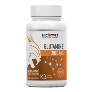 Eric favre Glutamine 2000mg (120 caps) unisexe
