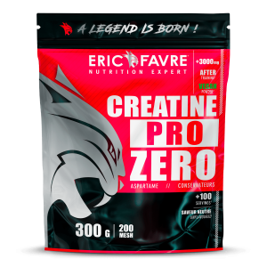 Eric favre Creatine pro zero (300g) unisexe