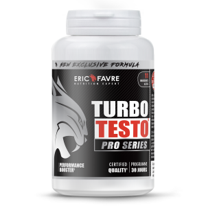 Eric favre Turbo testo (120 tabs) unisexe