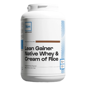Nutrimuscle Lean gainer whey crème de riz (1kg) unisexe