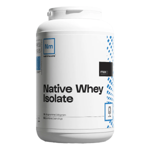 Nutrimuscle Whey native isolate low lactose (1,5kg) unisexe