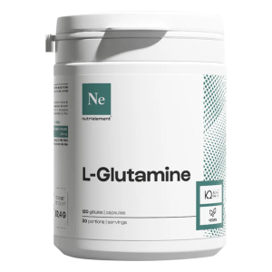 Nutrielement L-glutamine (120 caps) unisexe