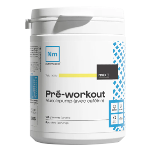 Nutrimuscle Pre-workout (300g) unisexe
