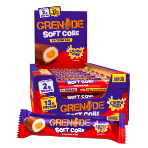 Grenade soft core protein bar (18x45g) unisexe