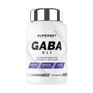 Superset Nutrition Gaba max (120 caps) unisexe
