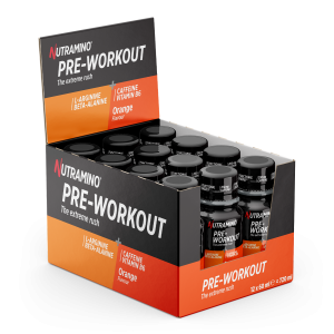 Nutramino Pre-workout shot (12x60ml) unisexe