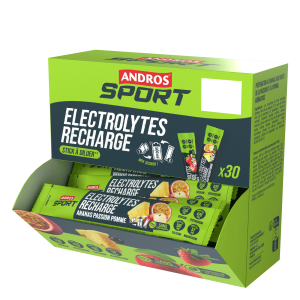 Andros sport Electrolytes recharge (30x25g) unisexe