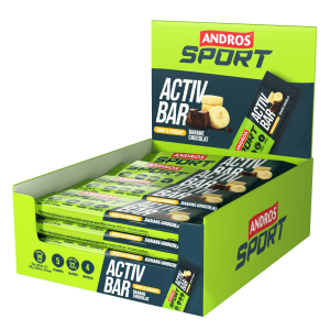 Andros sport Barres énergétiques (16x40g) unisexe