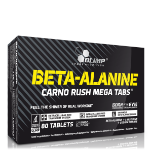 Olimp Sport Nutrition Beta-alanine carno rush mega tabs (80 tabs) unisexe