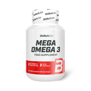Biotech USA Mega omega 3 (90 caps) unisexe