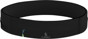 FlipBelt Zipper Black, L