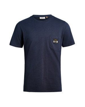Lundhags Men's Knak Tee Deep Blue, XL