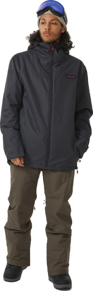 Rip Curl Men's Anti-Series Notch 10K/10K Jacket Black L