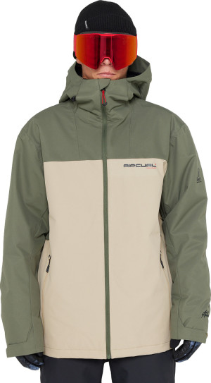 Rip Curl Men's Anti-Series Notch 10K/10K Jacket Deep Cactus L
