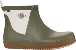 Viking Seilas Heritage Low Rubber Boot Olive/brown, 43