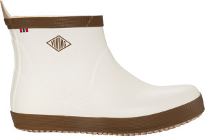 Viking Seilas Heritage Low Rubber Boot Cream/brown 40