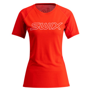 Swix Women's RaceX Light Short Sleeve Fiery Red L