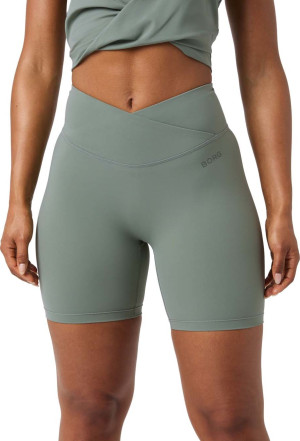 Björn Borg Women's Studio Cross Shorts Agave Green S
