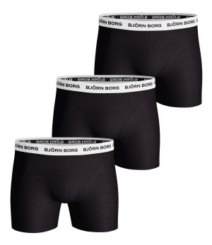 Björn Borg Men's Cotton Stretch Boxer 3-Pack Multipack 4, L