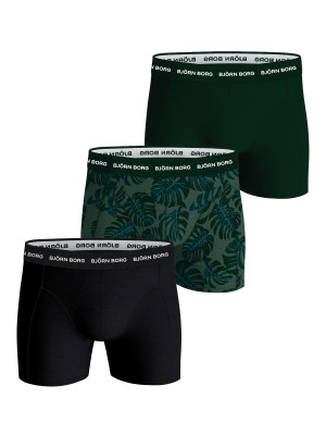 Björn Borg Men's Cotton Stretch Boxer 3-Pack Multipack 5 M