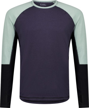 Mons Royale Men's Olympus Long Sleeve Dew/9 Iron/black S