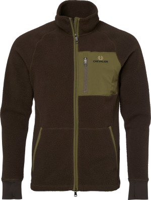 Chevalier Men's Pax Light Pile Jacket  Leather Brown, L