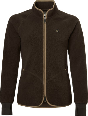 Chevalier Women's Pax Light Pile Jacket Leather Brown 42W