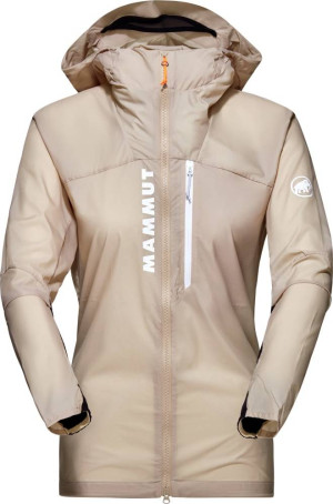 Mammut Women's Aenergy WB Hooded Jacket Savannah-Black XS