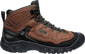 Keen Men's Targhee IV Waterproof Mid Bison-black 40