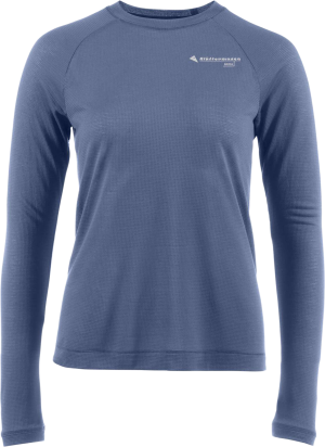 Klättermusen Women's Groa Longsleeve Tee Fog Blue, S