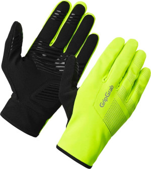 Gripgrab Unisec  Ride 2 Windproof Spring-Autumn Gloves Yellow Hi-vis, S