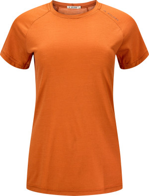 Aclima Women's Lightwool 140 Trail Tee Apricot Orange L