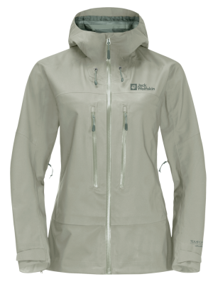 Jack Wolfskin Women's Kammweg 3-Layer Jacket Mint Leaf XS