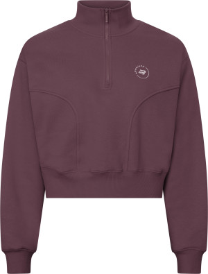 Röhnisch Women's Soft Sweat Half Zip Huckleberry L
