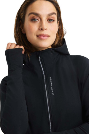 Röhnisch Women's Insulate Thermo Hood Fullzip Black XS
