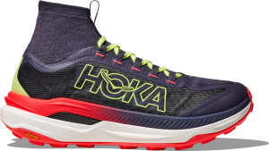 Hoka Men's Tecton X 3 Squid Ink / Neon Flame 41 1/3