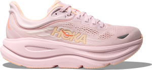 Hoka Women's Bondi 9 Lilac Cream/Tangerine Glow, 37 1/3