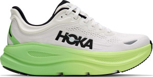 Hoka Women's Bondi 9 White/Tart Apple, 43