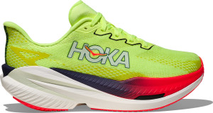 Hoka Men's Mach X 3 Neon Yuzu/Squid Ink, 45 1/3