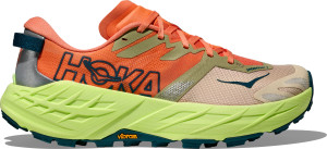 Hoka Women's Speedgoat 7 Persimmon/Neon Yuzu 40
