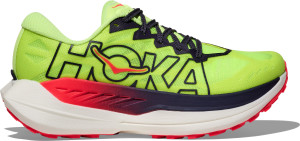 Hoka Women's Rocket X Trail Neon Yuzu/Neon Flame, 39 1/3