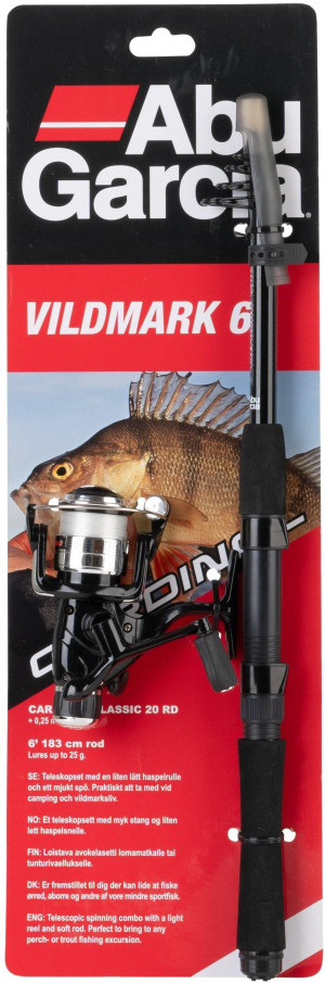 Abu Garcia Cardinal Combo Vildmark 6ft Tele