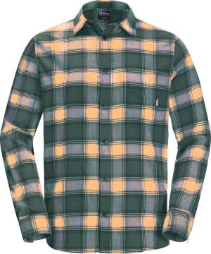 Jack Wolfskin Men's Wanderweg Shirt Teal S