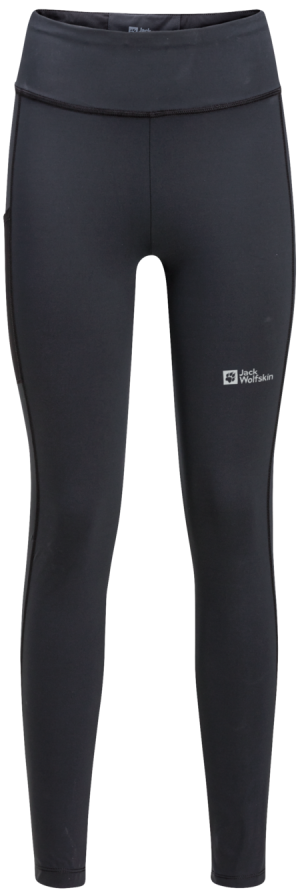 Jack Wolfskin Women's Klintal Tights Black L