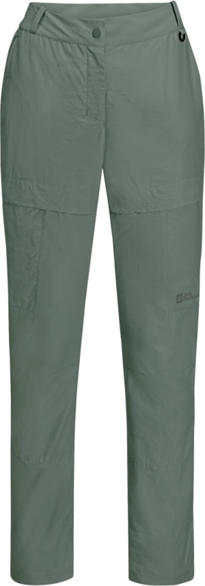 Jack Wolfskin Women's Barrier Pant Hedge Green 46