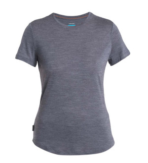Icebreaker Women's Merino 125 Cool-Liteâ„¢ Sphere III Short Sleeve Tee Midnight Navy Heather, Midnight Navy Hthr, S