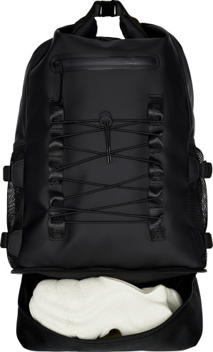Rains Trail Mountaineer Rolltop Large W3 Black OneSize