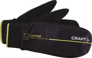 craft Pro Race Mitten Black 9/M