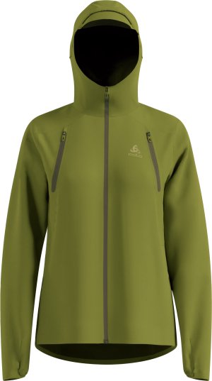 Odlo Women's X-Alp Waterproof Pro Jacket Guacamole, S
